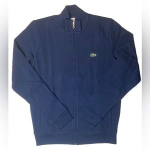 Lacoste Mens Full Zip Fleece Sweatshirt - SH4317-51-166